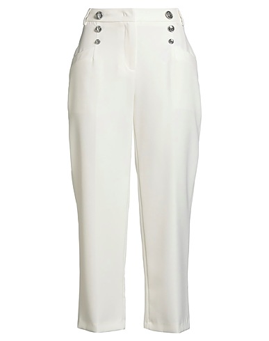 LIU •JO Casual trouser BETTER White 88% Polyester, 12% Elastane