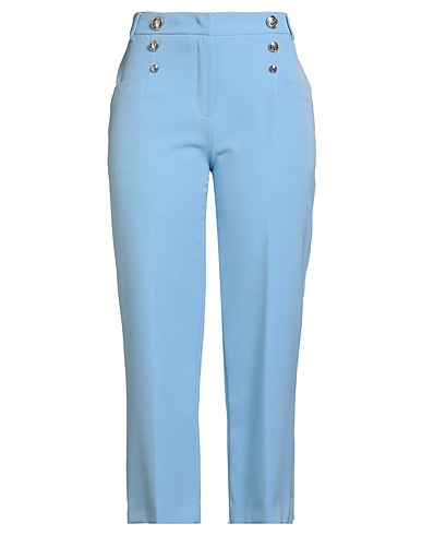 LIU •JO Casual trouser BETTER Light blue 88% Polyester, 12% Elastane