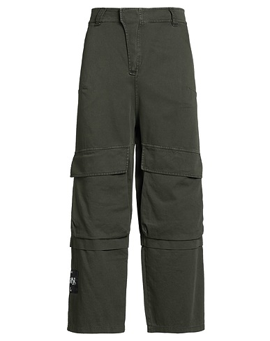 DISCLAIMER Casual trouser Military green 100% Cotton