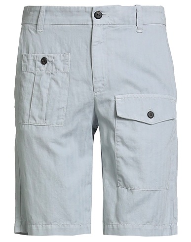 ELEVENTY Shorts & Bermuda Light grey 100% Cotton
