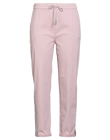 PANICALE Pantalone Rosa chiaro 97% Cotone, 3% Elastan