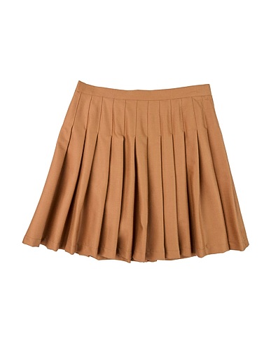 DAL LAGO Skirt Camel 55% Virgin Wool, 28% Polyester, 15% Viscose, 2% Elastane