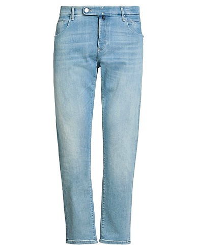 INCOTEX Denim pants BLUE DIVISION Blue 94% Cotton, 4% Elastomultiester, 2% Elastane