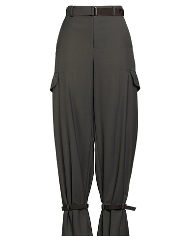 SACAI Hosen Militärgrün 70% Polyester, 30% Wolle