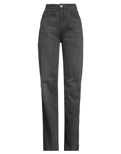AMI ALEXANDRE MATTIUSSI Denim trousers Charcoal 100% Cotton