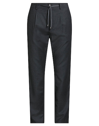 CRUNA Pantalone MARZOTTO FOR CRUNA Antracite 99% Lana Vergine, 1% Elastan