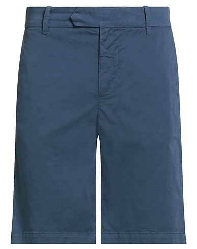 ELEVENTY Shorts & Bermuda Navy 98% Cotton, 2% Elastane