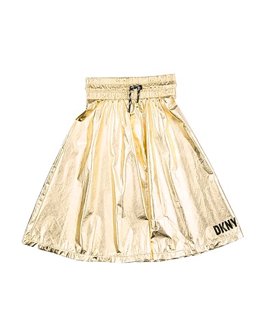 DKNY Skirt Gold 100% Polyamide