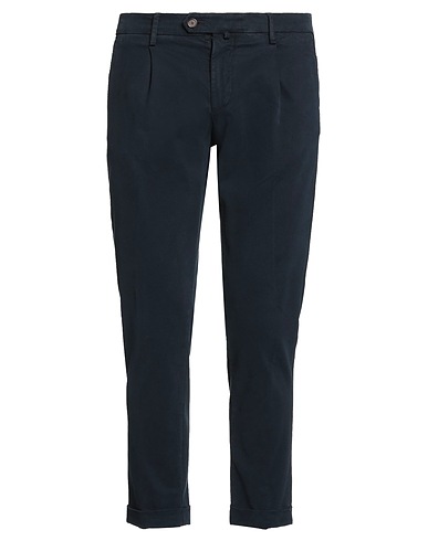 MYTHS Casual pants Midnight blue 69% Modal, 28% Cotton, 3% Elastane
