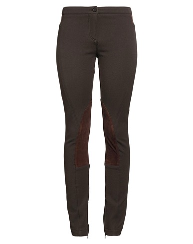 ETRO Hosen Dunkelbraun 56% Acryl, 40% Polyamid, 4% Elastan, Ziegenleder