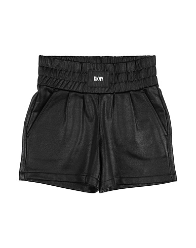 DKNY Shorts & Bermuda Black 59% Polyester, 41% Cotton