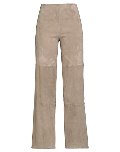 ARMA Pantalone Tortora 100% Pelle di agnello