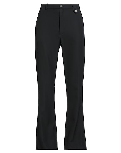 EGONLAB. Pantalon Noir 100% Laine vierge