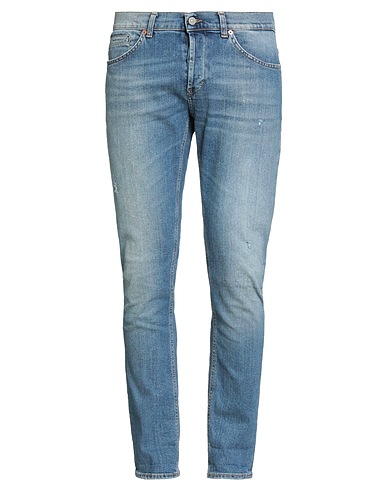 DONDUP Denim pants Blue 98% Cotton, 2% Elastane