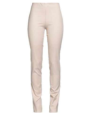 MARSĒM Casual trouser COLLECTION Beige 63% Polyester, 34% Viscose, 3% Elastane