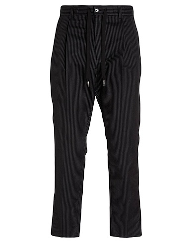 DOLCE&GABBANA Casual pants Black 92% Cotton, 8% Polyester