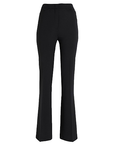 N°21 Casual pants Black 53% Polyester, 43% Wool, 4% Elastane