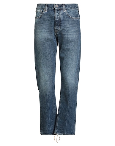 PENCE Denim trousers Blue 100% Cotton