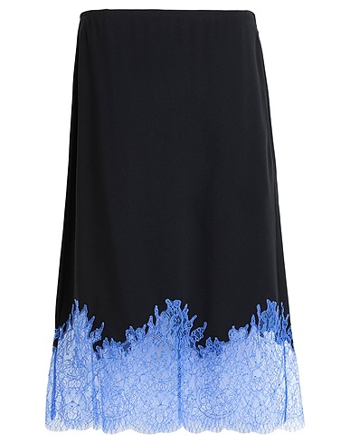 GAUCHERE Falda midi 73% Acetato, 27% Viscosa, Algodón, Poliéster