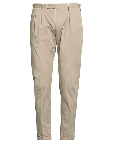 GTA IL PANTALONE Casual trouser Sand 98% Cotton, 2% Elastane