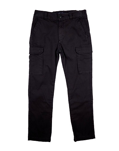 WOOLRICH Casual trouser Black 97% Cotton, 3% Elastane