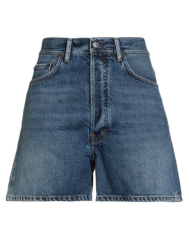 ACNE STUDIOS Denim shorts Blue 100% Cotton