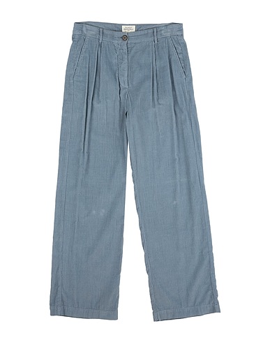 HARTFORD Casual pants Slate blue 100% Cotton