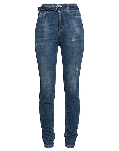 PINKO Denim pants Blue 99% Cotton, 1% Elastane
