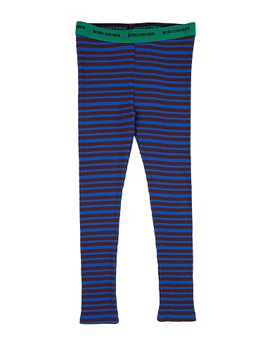 BOBO CHOSES Casual trouser Bright blue 48% Recycled polyester, 48% Recycled cotton, 4% Elastane