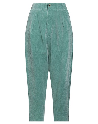 UMA WANG Pantalone Turchese 55% Cotone, 45% Lino