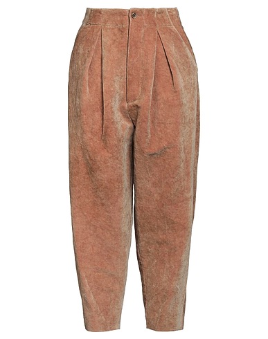 UMA WANG Pantalone Cipria 55% Cotone, 45% Lino