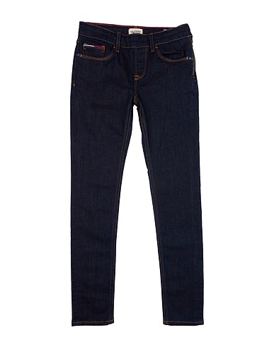 TOMMY HILFIGER Denim pants Blue 98% Cotton, 2% Elastane