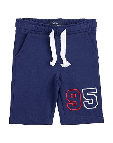 HARMONT & BLAINE Casual trouser Navy blue 100% Cotton