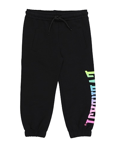 EVERLAST Casual trouser Black 94% Cotton, 6% Elastane