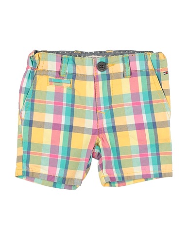 TOMMY HILFIGER Shorts & Bermuda Yellow 100% Cotton