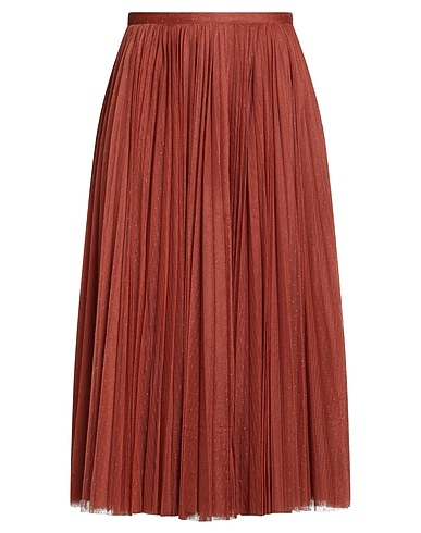 PHILOSOPHY di LORENZO SERAFINI Midi-Rock Rostrot 100% Polyester