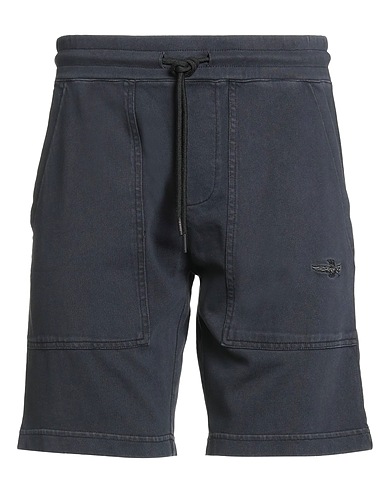AERONAUTICA MILITARE Shorts & Bermuda Slate blue 100% Cotton