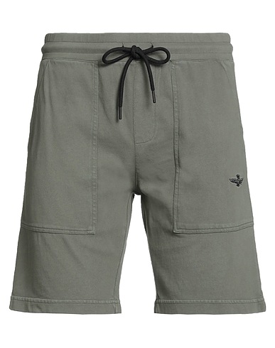 AERONAUTICA MILITARE Shorts & Bermuda Verde salvia 100% Cotone