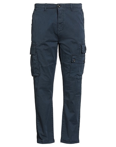 AERONAUTICA MILITARE Casual trouser Navy blue 97% Cotton, 3% Elastane