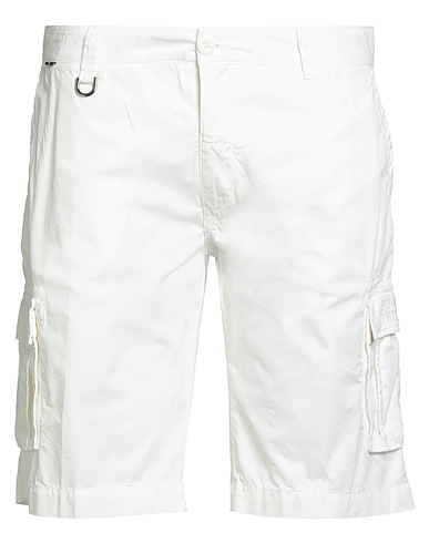AERONAUTICA MILITARE Shorts & Bermuda White 100% Cotton