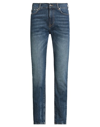 ICEBERG Denim pants Blue 99% Cotton, 1% Elastane