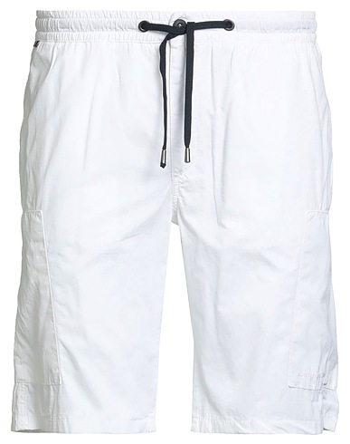 AERONAUTICA MILITARE Shorts & Bermuda White 100% Cotton
