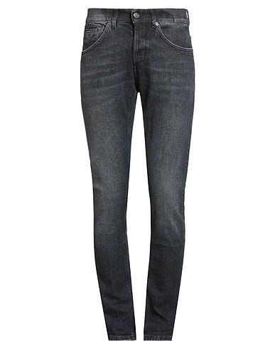 DONDUP Denim trousers Grey 98% Cotton, 2% Elastane
