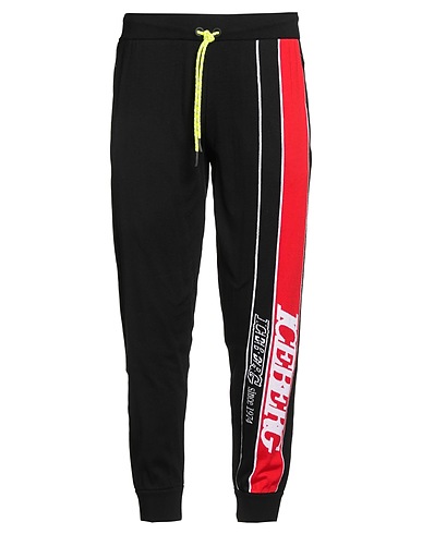 ICEBERG Casual pants Black 100% Cotton