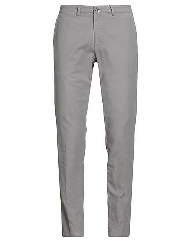 EXIGO Casual trouser Light grey 97% Cotton, 3% Elastane