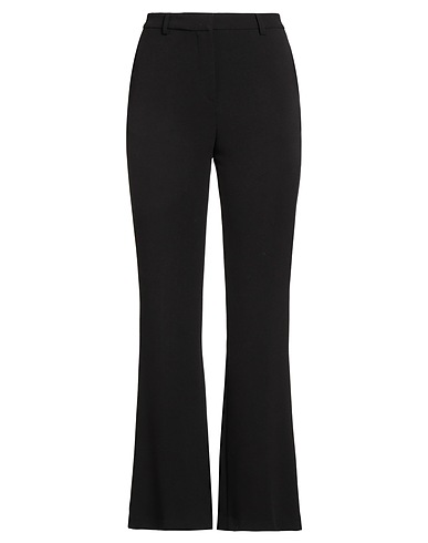 EMMA & GAIA Casual trouser Black 63% Polyester, 32% Viscose, 5% Elastane