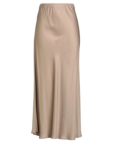 VICOLO Long skirt Beige 100% Viscose