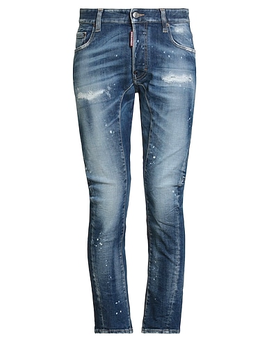 DSQUARED2 Denim pants Blue 93% Cotton, 4% Polyester, 3% Elastane