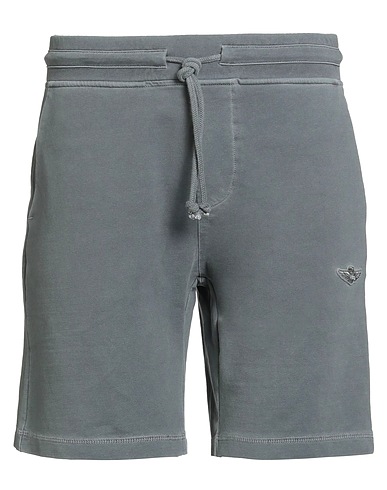 AERONAUTICA MILITARE Shorts & Bermuda Grey 95% Cotton, 5% Elastane