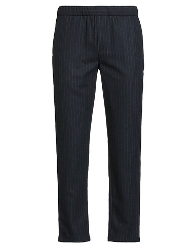 SELECTED HOMME Pantalone Blu notte 55% Poliestere, 43% Lana, 2% Elastan
